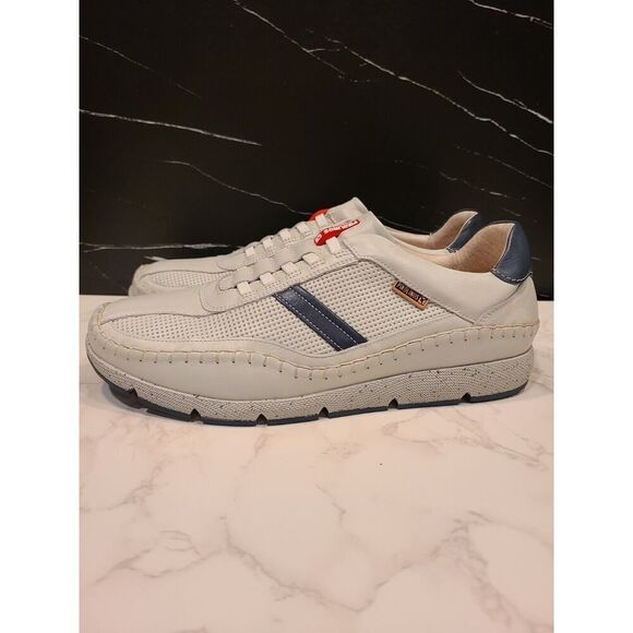 Pikolinos Men's FUENCARRAL Multicolor Sneakers w stitching Espuma White 42/8US - Picture 6 of 16